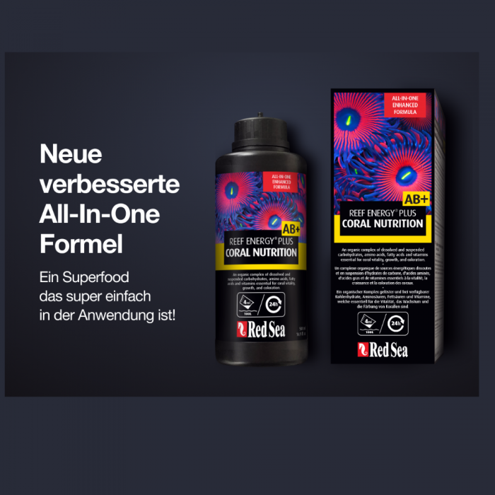 RED SEA REEF ENERGY AB+ - 250ML 500ML 1000ML RED SEA REEF ENERGY AB+ - 250ML 500ML 1000ML